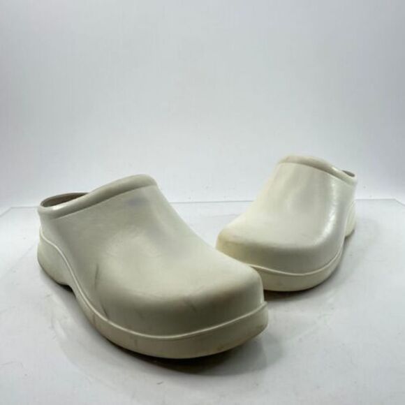 Klogs USA Women’s Size 9 White Polyurethane Cushioned Comfort Boca Work Clogs - Picture 1 of 9